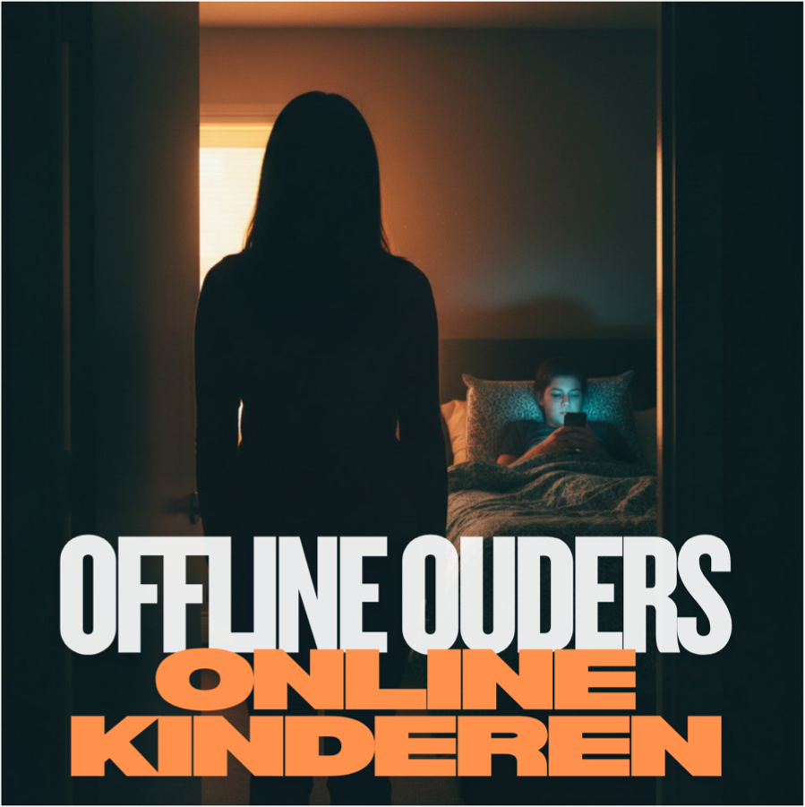 E-book cover: Offline Ouders, Online Kinderen